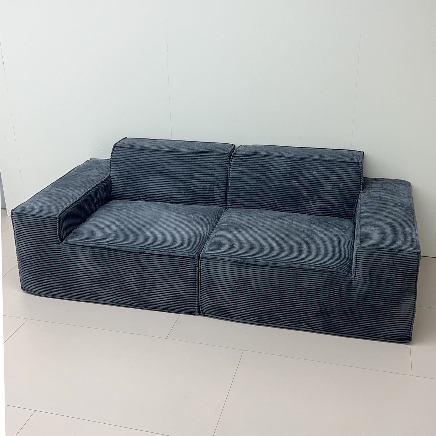 Tofu Block High Back Sofa Type 1 (2 seats)