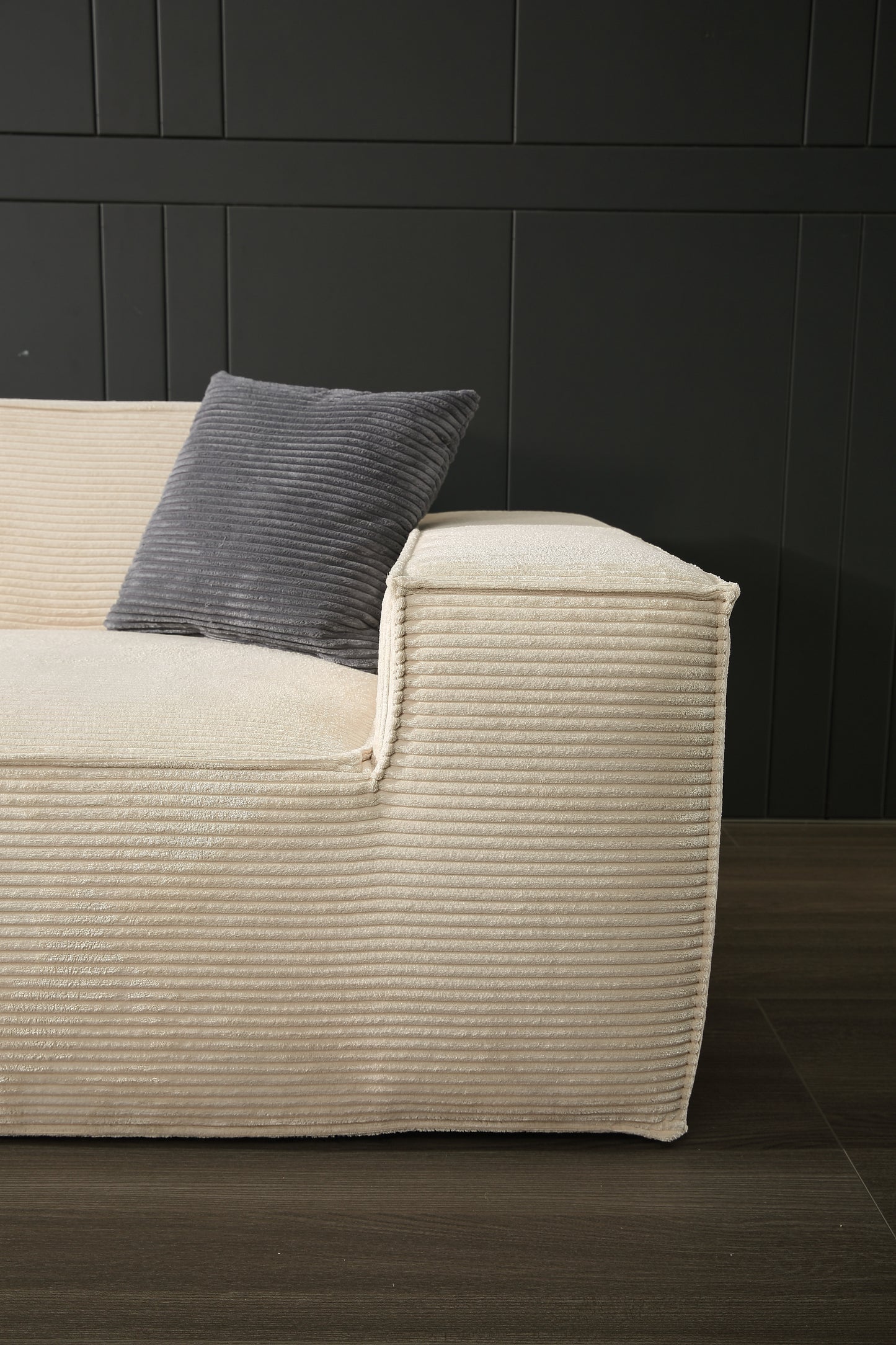 Tofu Block High Back Sofa Type 1 (2 seats)