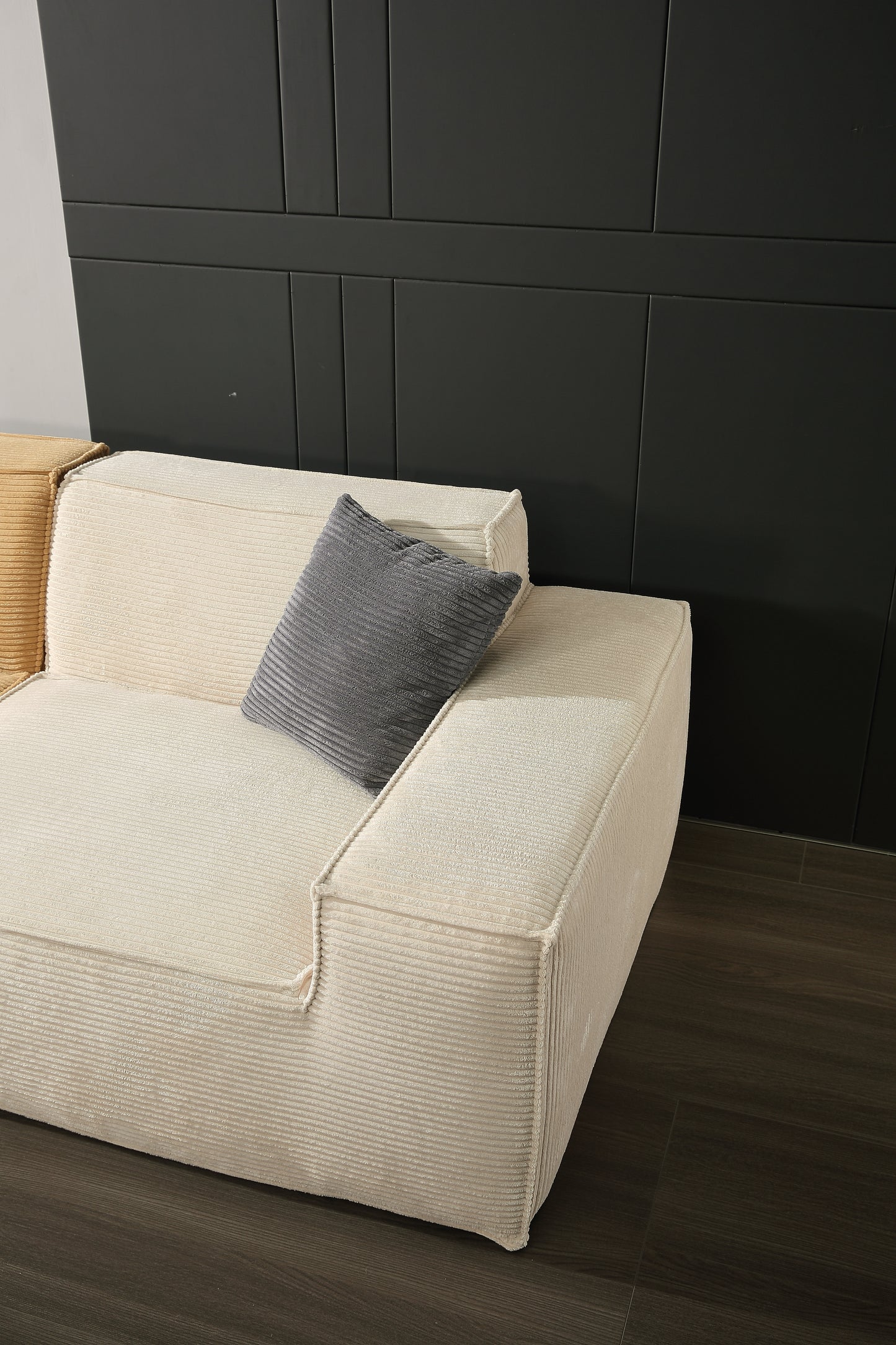 Tofu Block High Back Sofa Type 1 (2 seats)