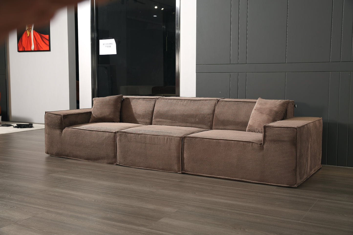 Tofu Block High Back Sofa Type 2 (3 seats)