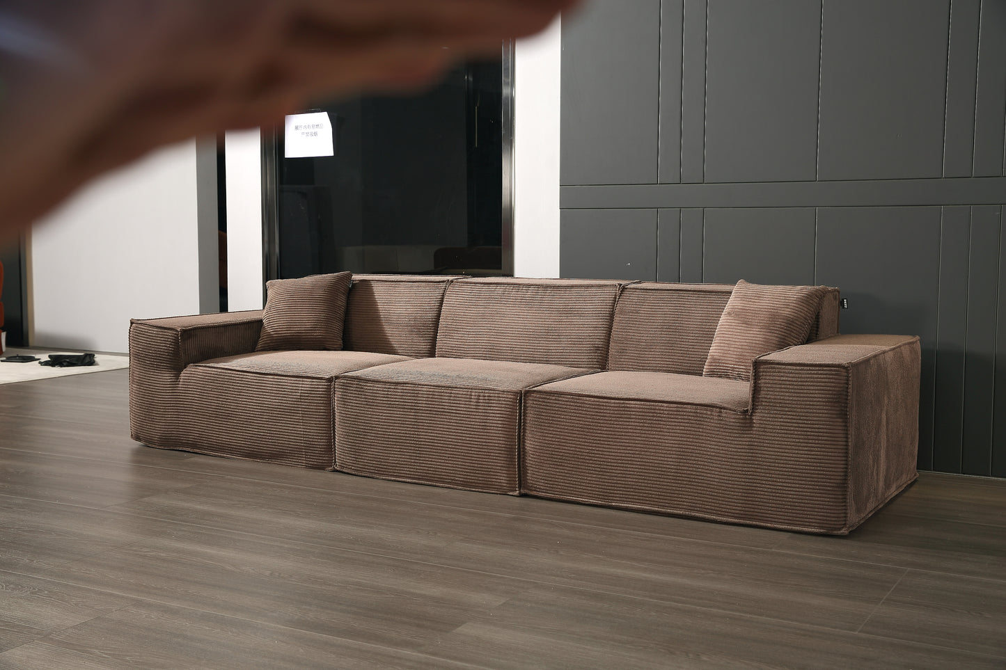 Tofu Block High Back Sofa Type 2 (3 seats)