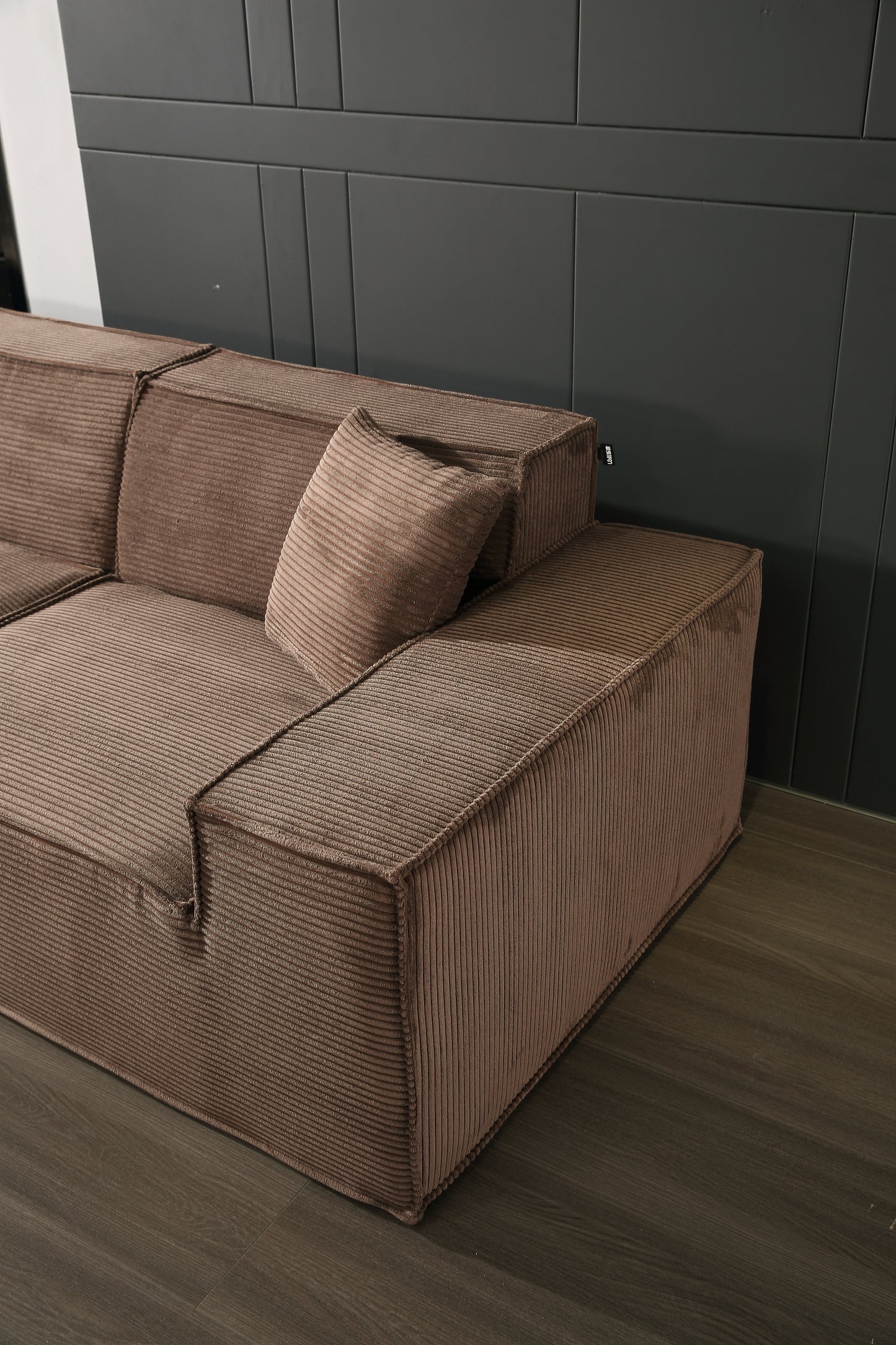 Tofu Block High Back Sofa Type 2 (3 seats)