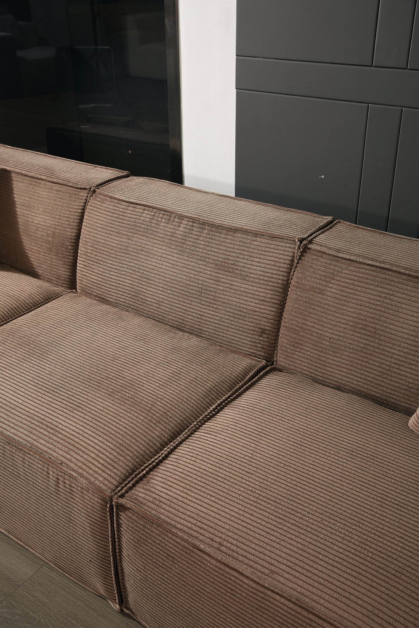 Tofu Block High Back Sofa Type 2 (3 seats)