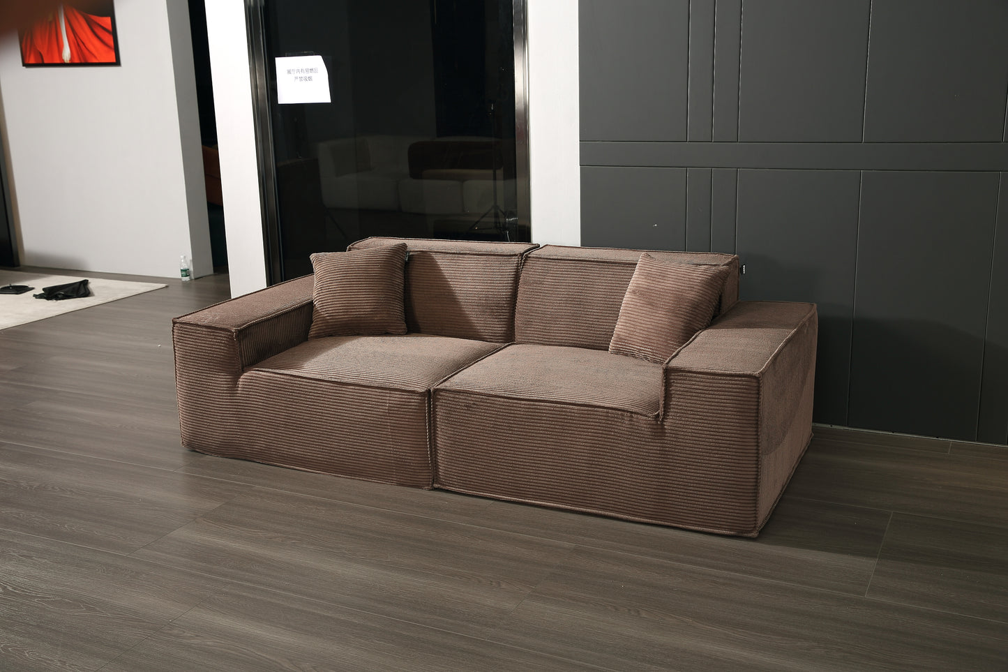 Tofu Block High Back Sofa Type 2 (3 seats)