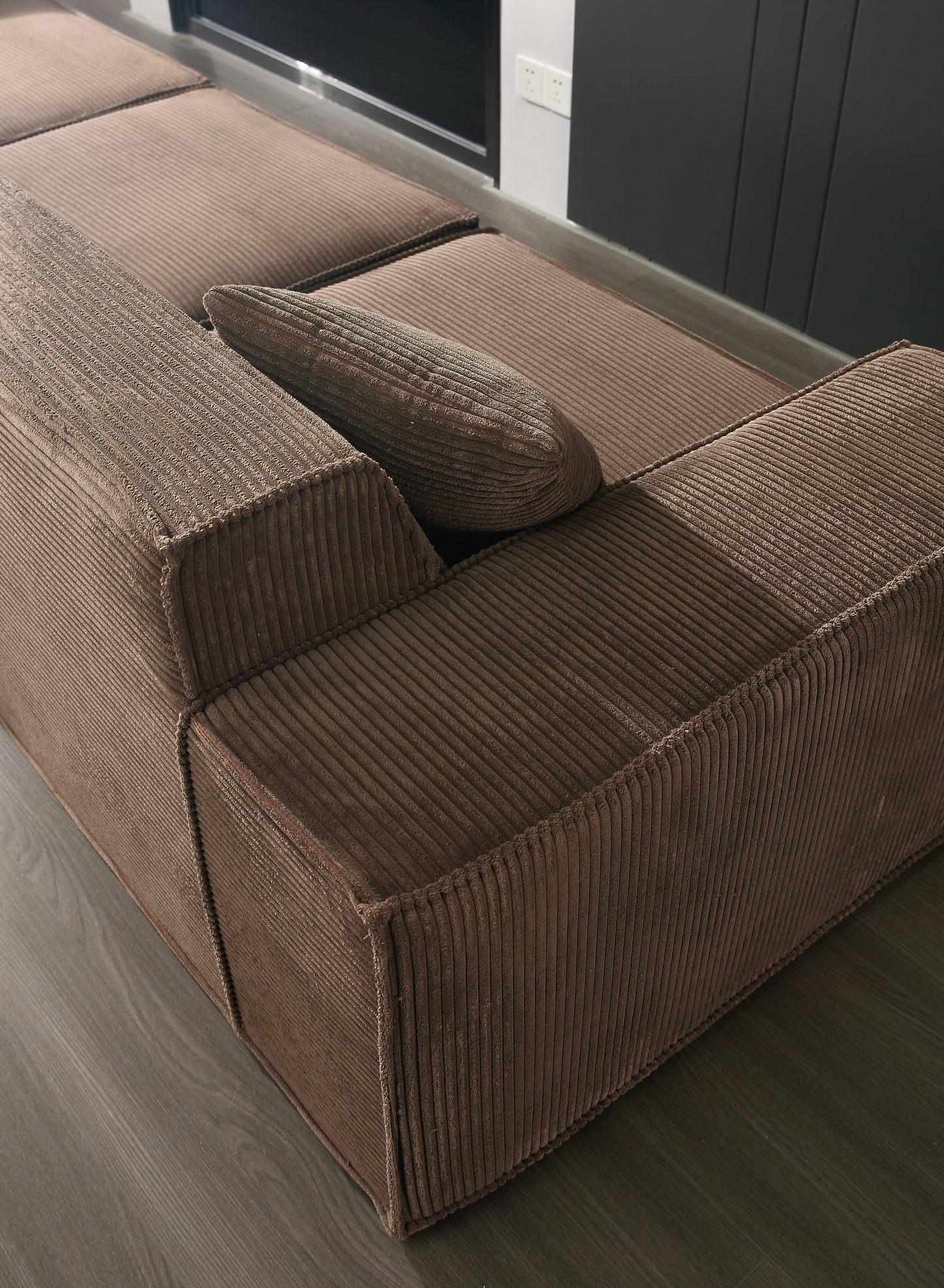 Tofu Block High Back Sofa Type 2 (3 seats)