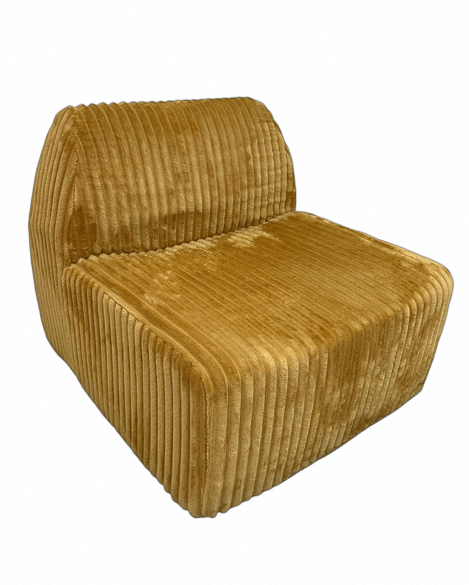 Single Seat Rabbit Velvet Sofa