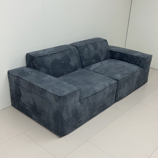Tofu Block High Back Sofa Type 1 （2 seats)