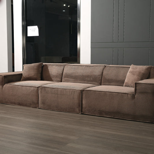 Tofu Block High Back Sofa Type 2 (3 seats)